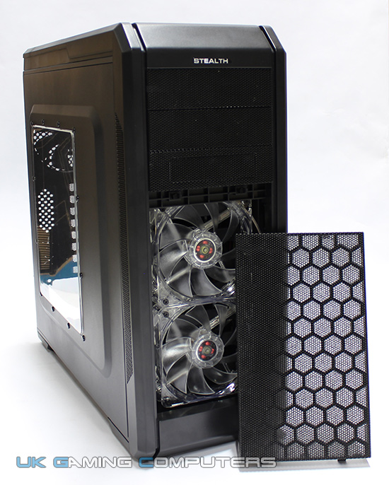 Rosewill Stealth front bay fans