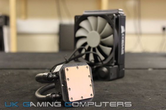 Under the Corsair H45 CPU block