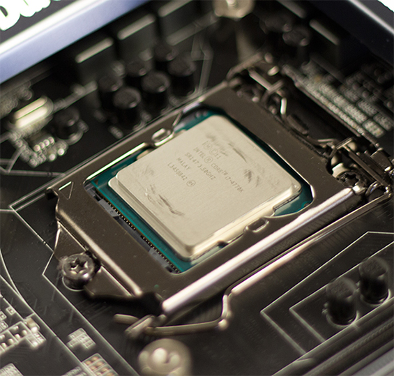 Damaged CPU lid
