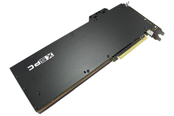 Image of an XSPC watercooled GPU