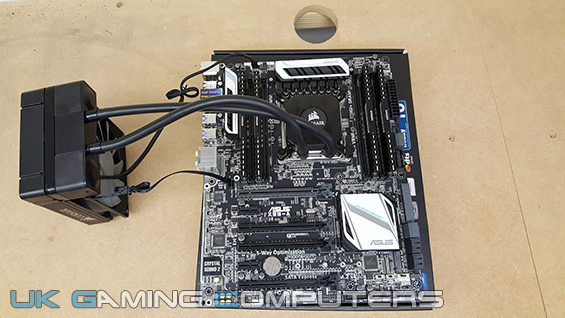  Corsair H45 installed to a Asus X99-A