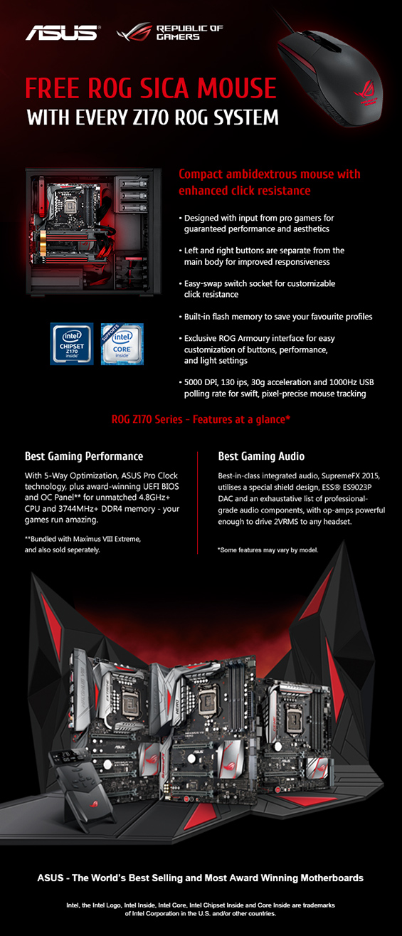UK Gaming Computers and ROG Sica Promotion