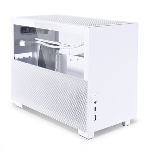 Lian-Li Q58 Mini-ITX Aluminium and Tempered Glass White
