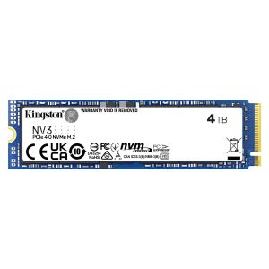 4TB Kingston NV3 M.2 PCIe 4.0 NVME SSD 