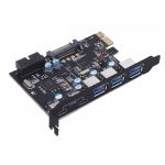 2 x USB 3.1 Type C & 3 x USB 3.0 Rear Ports