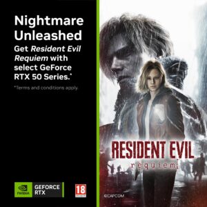 Resident Evil: Requiem GeForce RTX 50 Series Bundle
